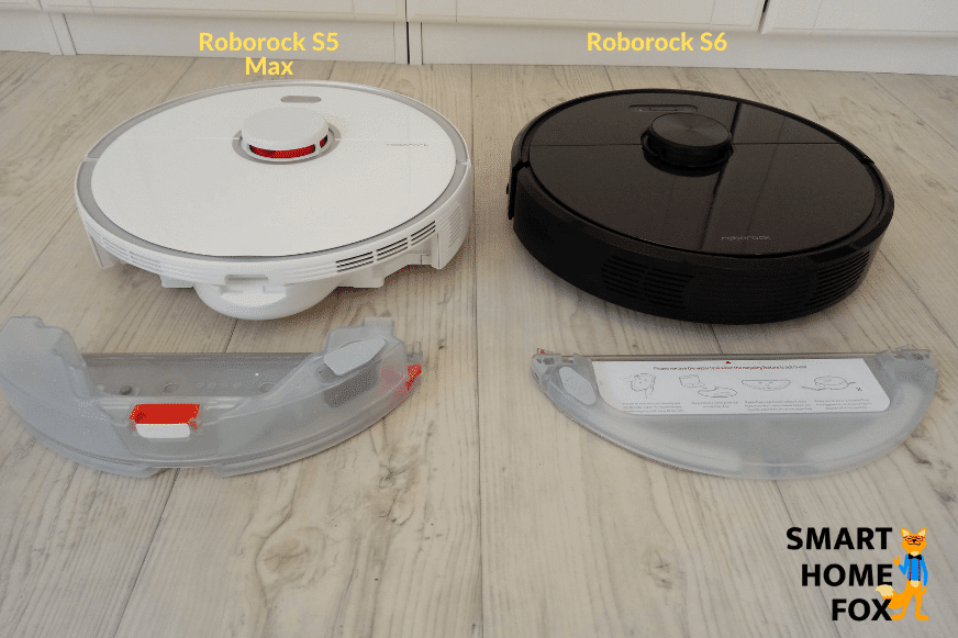 Присоединение резервуара для воды к Roborock S6 и Roborock S5 Max